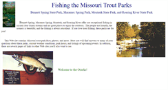 Desktop Screenshot of missouritrout.com